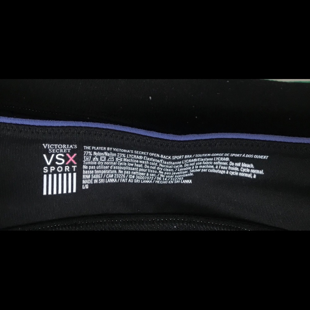 💚Y2K RARE to find Victoria Secret sport bra size L💚vintage - Picture 6 of 6